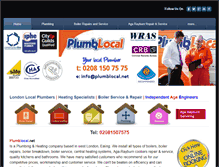 Tablet Screenshot of plumblocal.net